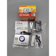 AIWA RX490 Cassette Walkman – Full Set, New Old Stock, with DSL Bass, Auto-Reverse & Auto Radio