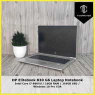 HP Elitebook 830 G6 Intel Core i7-8665U 1.9GHz 16GB RAM 256GB NVMe SSD Laptop Refurbished Notebook