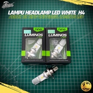 WHITE H4 AEROX RX KING LED HEADLAMP Original UNIVERSAL LEDLuminos (1PCS)