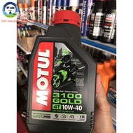 Nhớt Motul 3100 GOLD 10W40 chai 1L Cho Xe Số Chính Hãng Nhập Khẩu