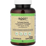Vitacost Root2®, Turmeric Extract Curcumin C3 Complex®, 120 Capsules
