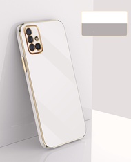 Ốp lưng Samsung A51 A71 M51 Silicon dẻo viền mạ