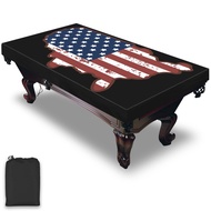 Pool Table Cover, Waterproof & Dustproof Outdoor/Indoor Polyester Taffeta Cloth Table Cover，Billiard