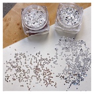 Heart - silver star mini size - thenail.88