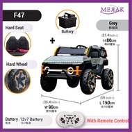 Kids Electric 4WD Off-Road Jeep Kereta Jeep Luar Jalan Elektrik 4WD Kanak-Kanak 儿童电动四驱越野吉普 F47