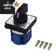 BOdailyToolsMix Bigorange（~） 440V 20A 4-Position 0-1-2-3 Rotary Selector Changeover Stock LW26-20/2