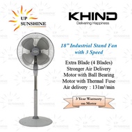Khind 18' Industrial Stand Fan SF1812/SF1802F/SF1802B/SF1811