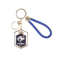 FRANCE FFF | Metal Rotating Emblem Keychain