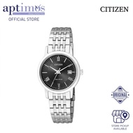 [Aptimos] Citizen Eco-Drive EW1580-50E Black Dial Women Bracelet Watch