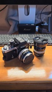 Nikon F2 菲林相機 連 50mm f1.4 & 35mm f2