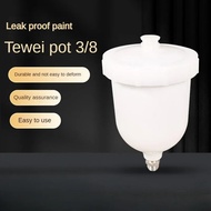 Air Spray Gun 600cc Tank Spray Gun Cup 1pcs Plastic Sprayer 600ml Cup White Spray Paint Cup Pot Repl