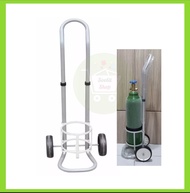 Soolit Shop Aluminum Medical Oxygen Tank  Carrier Trolley for 15/20 LBS | Oxygen Tank Trolley for 15