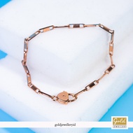 Gelang emas rose kadar 750 17k - PGL14062200