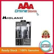 [Ready Stock] US Brand Midland 10KM Adventure Walkie Talkie XT70