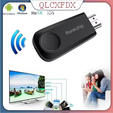 WIFI Dongle Audio Video Mirror Screen Miracast ReceiverMirascreen Anycast DLNA TV Stick HDMI-compati