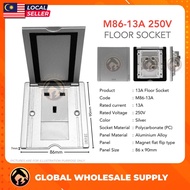 13A Floor Socket Pop Up Socket Plug Cover Cover Plug Socket Floor Soket Plug 3 Pin Socket Holder Sok