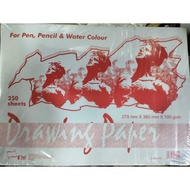 B4 Drawing Paper (250pcs) / Kertas Lukisan / Drawing Block