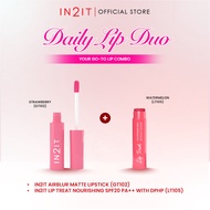 IN2IT Daily Lip Duo - Gel Tint Lip + Lip Treat Nourishing Lip Balm (BDLD)