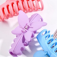 New Fashion Butterfly Matte Color Clamp 8.5cm 10cm 001-531 001-536
