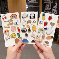 Bros Pin Fashion Bros Desain Kartun Lucu Ala Korea Untuk Aksesoris Pakaian Baju Hijab