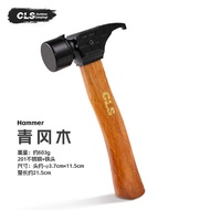CLS Outdoor Mini Hammer Aoka Wood Stainless Steel Hammer Camping Tools Camping Hammer Camping Hammer