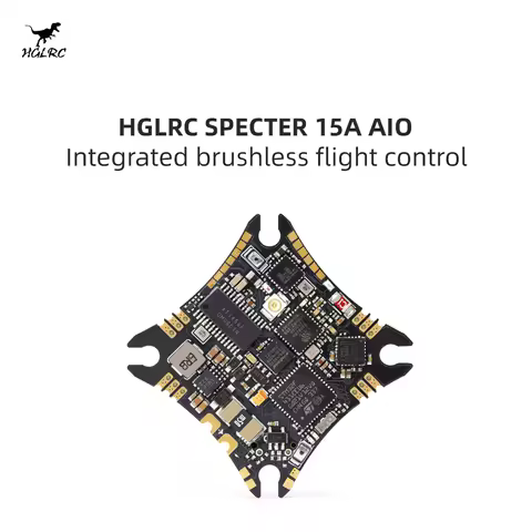 HGLRC SPECTER F411 15A AIO flight controller built-in SPI ELRS receiver suitable for 75mm/85mm whoop