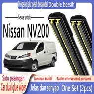 Nissan NV200 Dedicated Wiper Nissan NV200 (2012-2020) Double Rubber Strip Wiper Cartilage Wiper Fron