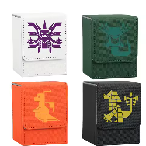 Pokemon Ptcg Self Made Card Box Divine Beast Pattern Tyranitar Dragonite Charizard Anime Character C