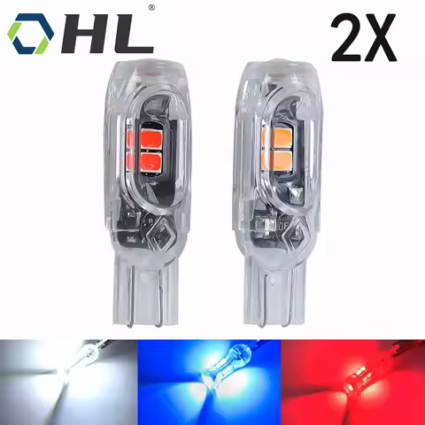 2x T10 W5W LED Canbus Bulbs 168 194 Led Clearance Side Marker Lights for Mercedes Benz W211 W221 W22