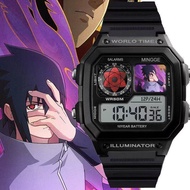 Naruto Watch Uzumaki Naruto Uchiha Itachi Anime Merchandise Student Waterproof Electronic Watch Chri