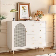 TANH Shoe Cabinet Arched Rattan Shoe Cabinet Multifunctional Shoe Cabinet  ZHOU1