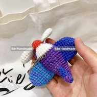 [PAMELA] Crochet Plane - Soul Plane - BACKPACK KEYCHAIN