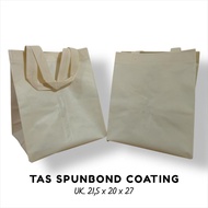 RGT - SPUNBOND COATING BAG UK.21.5x20x27 PLAIN PER 12PCS