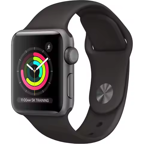 Apple Watch Series 3 Aluminum 42mm A1859 (GPS Only, No Cellular) Space Gray - Refurbished Good Condi