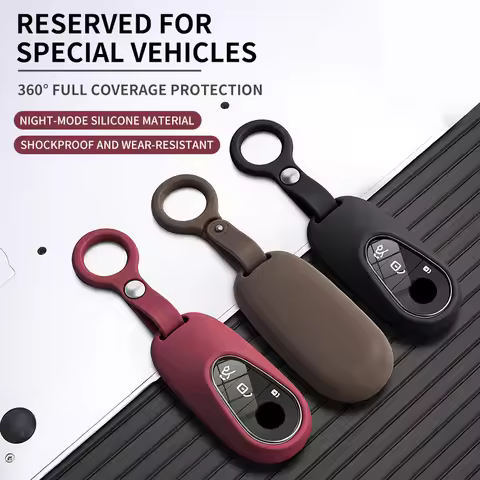 Liquid Silicone Rubber Car Key Case Cover For Mercedes-Benz E300L C260L A200L GLB220 GLE350 GLA180 G