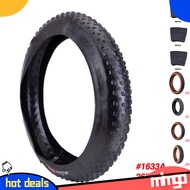 Mimgo Fat Tires Folding Replacement Electric Fat Bike Tires 60TPI Compatible Wide Mountain Snow Bike 20 x 3.0 / 20 x 4.0