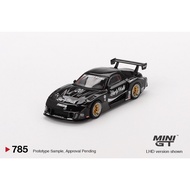 MINI GT 1/64 #785 MAZDA RX-7 LB-Super Silhouette Liberty Walk Black