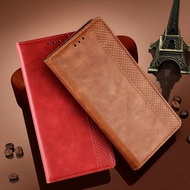 Phone case For Sharp Aquos Sense 10 9 Back cover Flip Cover Vintage Wallet Case Folio Card Slot Hold
