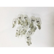 T10 12V 5W Halogen Bulb Small Bomb Flat Ball Dashboard T10 Bulb