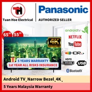 PANASONIC TH-65LX650K TH-55LX650K 65 inch 55 inch 4K ANDROID LED TV [5 YEARS WARRANTY]