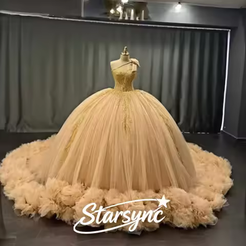 STARSYNC Quinceanera Dress Beautiful Ball Gown Coming of Age Ceremony Dress Prom Dress Fantastical P