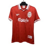 Genuine Reebok 96~97 Season Liverpool Home Away Jersey Retro Mens Sports Leisure Football Jersey Ret