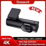 Dossevit 4K Dual Dash Cam Front and Real WiFi Night Vision G-Sensor 24H Parking Monitor