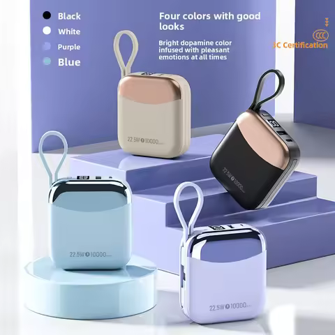 66W Fast Charge Power Bank CCC Chinese Certification 10000mAh Powerbank Mini External Battery for iP