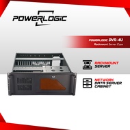 POWERLOGIC  DVR-4U Rackmount Server Case Chassis Casing Network Data Server Cabinet Rack 4U Mountabl