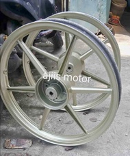 velg pelek racing DEPAN BELAKANG TROMOL  Astrea grand legenda
