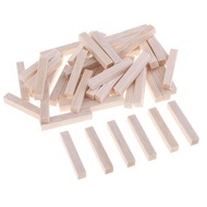 CCFine Square Balsa Wood Stick Dowel for Model Making 50/80/100/130/150mm - Multi, 50 Pieces 50mm