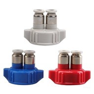 Top CO2 DIY Reactor Bottle Cap Aquarium Carbon Dioxide System  Tube for Valve Guage Bottle Cap Kit A