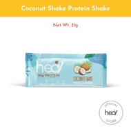 Heal Coconut Shake Dairy Whey Protein Shake Powder Single Sachet HALAL - Muscle Gain, Meal Replacement
