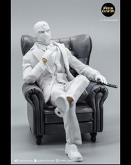 順豐到付$700 / 絕版 / 方大頭 Aton Custom 1:12 可動布衣 Mr. Knight Moon Knight 月光騎士 普通版 Standard Ver.